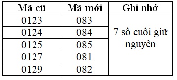 Với thuê bao VinaPhone chỉ cần ghi nhớ 